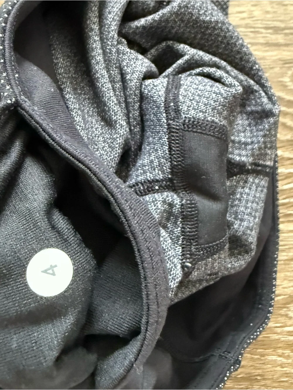 Lululemon Skinny Groove Pant (Print) Diamond Dot Black White / Black